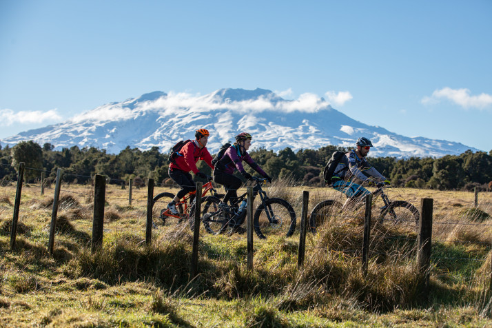 Biking Ohakune Old Coach Road